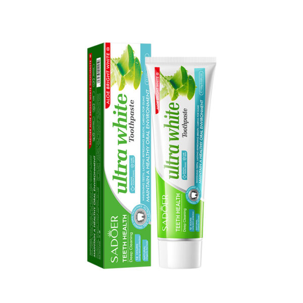 Sadoer Ultra White Toothpaste (Wholesale GHS 37.00) (Aloe)